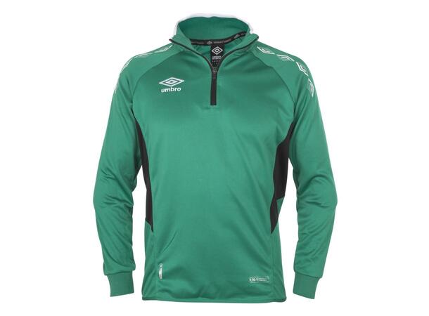 UMBRO UX-1 Half Zip Grønn/Hvit 3XL Treningsgenser med glidelås 